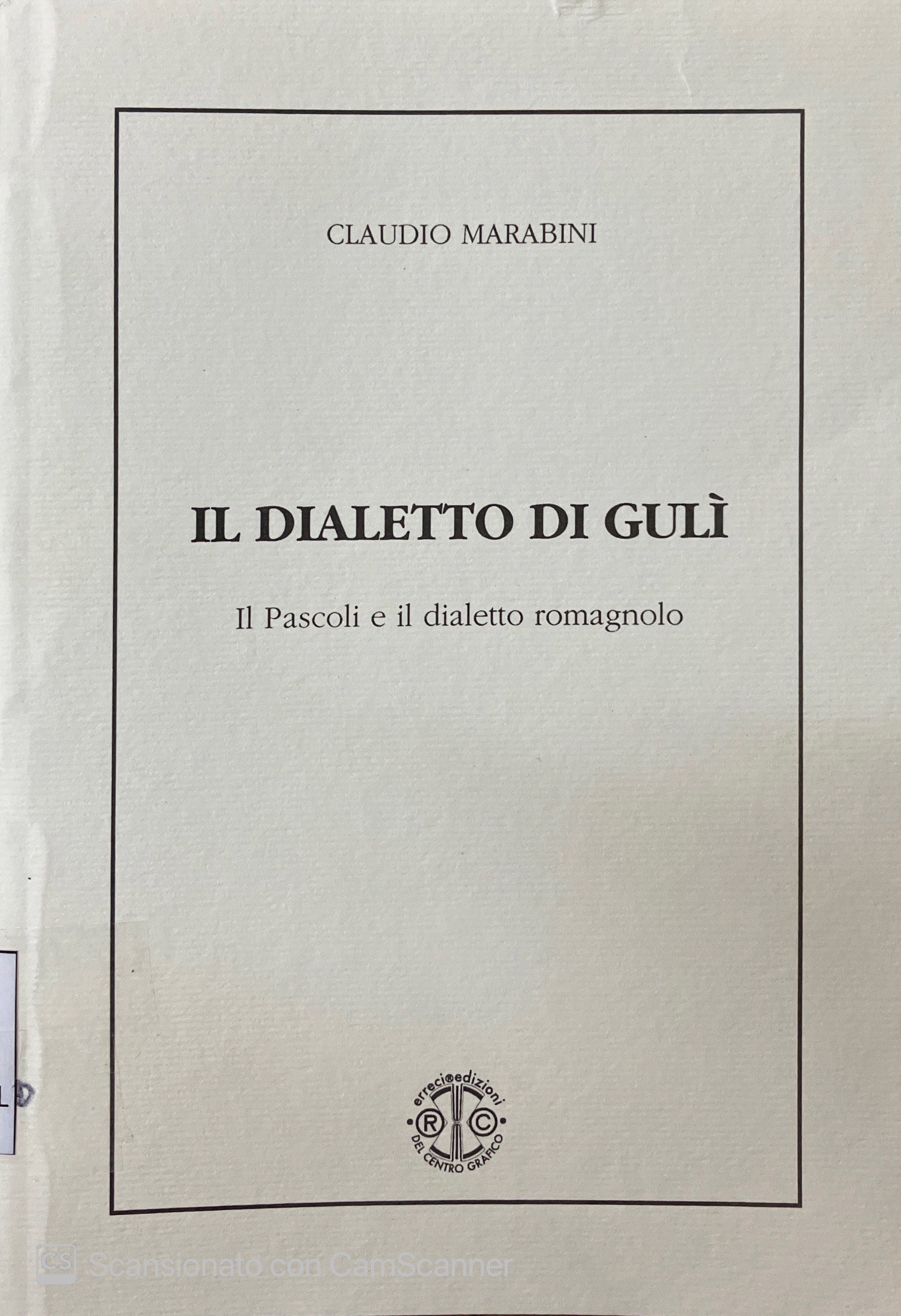 IL DIALETTO DI GULI'